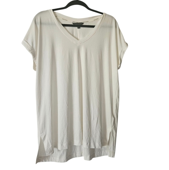 Banana Republic Tops - Banana Republic V-Neck Cotton Modal Blend Short Sleeve Top Women L